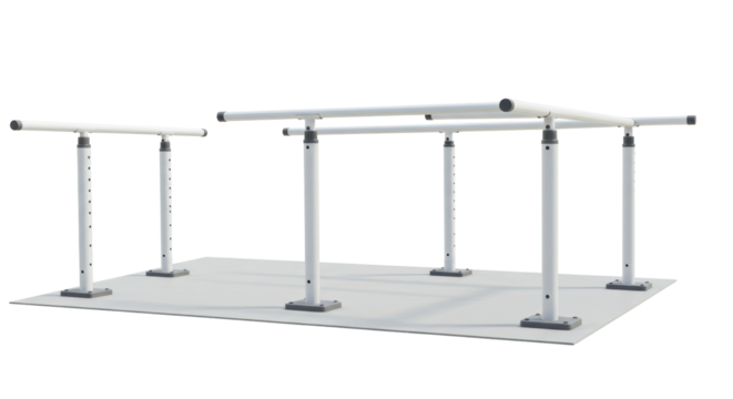 Isolated Parallel Bars Gymnastic Equipment