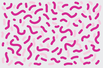 abstract background pink cute squiggle pattern. vector stock illustration  (20250508094314).eps