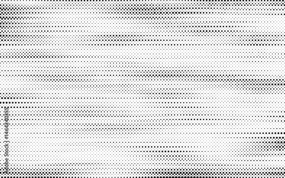 Leinwandbilder black and white square dots background. diagonal, oblique, slanting dots lines, stripes geometric ve