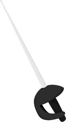 illustration fencing sport