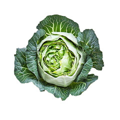 Obraz premium Green fresh raw cabbage