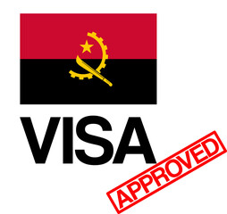 Armenia Visa approval concept with Flag and red approved stamp