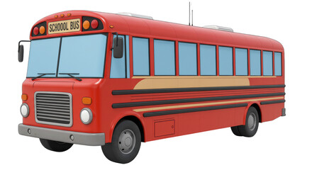 Isolated School Bus