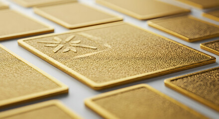 Golden Rectangles Displaying Unique Star Shape Pattern