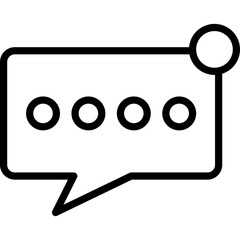 speech bubble icon