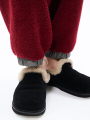 girl model in stylish clothes on a white background in the studio, fashion shooting.