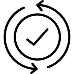 confirmation checkmark icon
