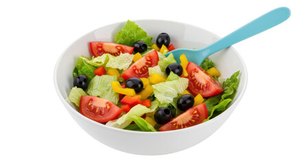 Isolated Tomato Salad