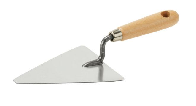 Isolated Triangular Trowel