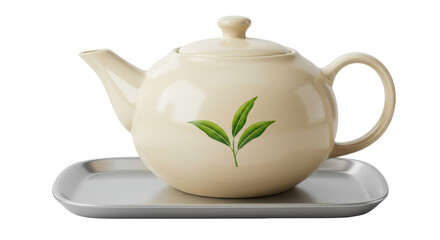 Isolated teapot