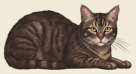 Cat vector design