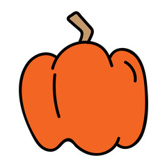 pumpkin vector illustrator 