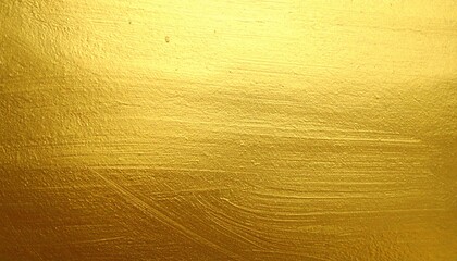 Naklejka premium A shimmering gold texture with subtle brush strokes, conveying elegance and richness, suitable for various artistic and design applications