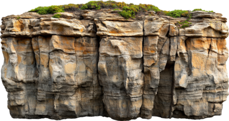 Majestic Cliff Face of a Coastal Rock Formation