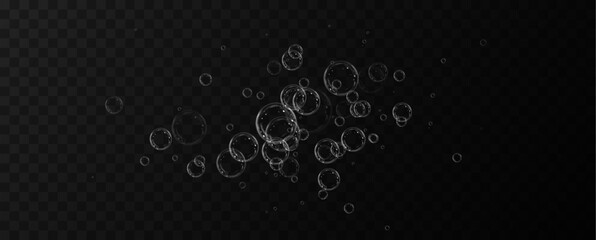 Soap bubble.Flying bubble.Vector.Background.
Soap bubbles background