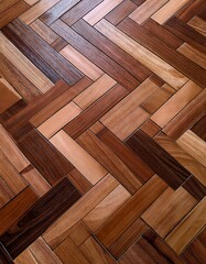 Herringbone Wooden Parquet Floor Texture