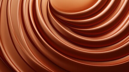 Abstract swirling chocolate texture background, design