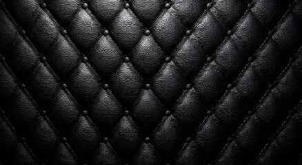 Fototapeta premium Advanced, black leather, texture