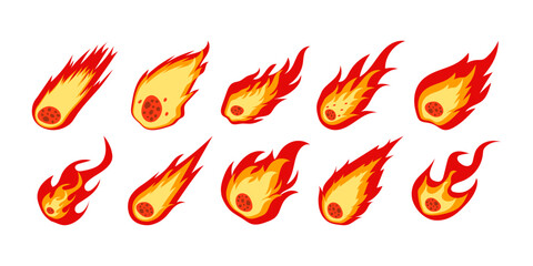 Falling Asteroid Element