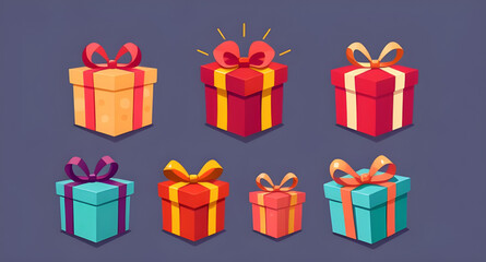 Fototapeta premium gift box vector