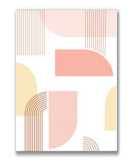 Minimal geometric shapes compositions. Applicable for brochures, posters, covers and banners............
