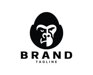 Gorilla logo design for strong clothing label