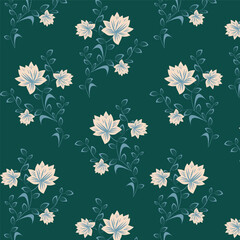  Abstract Seamless repeating bunch of floral leaf pattern textured geometric  colorful background vector  modern simple wallpaper, tile , wallpaper, fabric, textile, cards, covers ,banners ,branding .