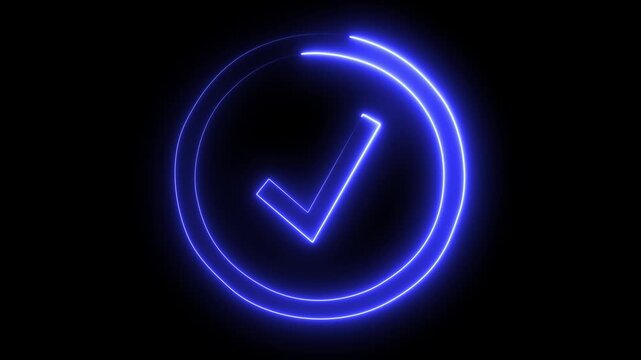 Round Check Mark Icon 