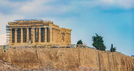 Fototapeta premium Acropolis of Athens ruins Parthenon Greeces capital Athens in Greece.