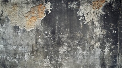 Obraz premium Grunge concrete wall texture with peeling paint and weathered appearance