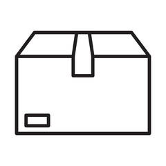 Obraz premium shipping box icon design