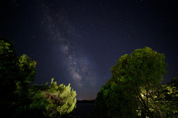 Milky Way Over the Rolling Hills of Bosnia and Herzegovina: A Stellar Landscape
