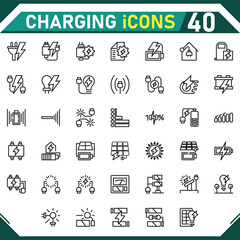 Charging Icons