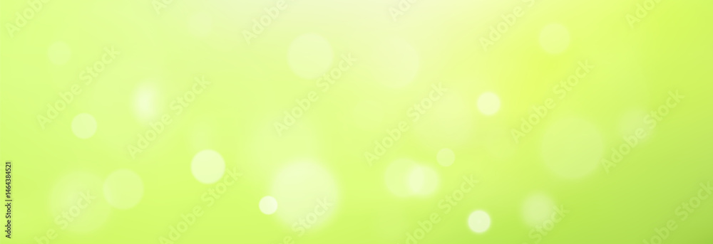 Poster Bokeh Background on Green Summer Backdrop with Soft Blur and Light Effect. Fresh Natural Abstract Overlay with Glowing Circles and Sunlight Particles for Seasonal or Eco Design Projects