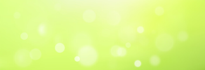 Bokeh Background on Green Summer Backdrop with Soft Blur and Light Effect. Fresh Natural Abstract Overlay with Glowing Circles and Sunlight Particles for Seasonal or Eco Design Projects
