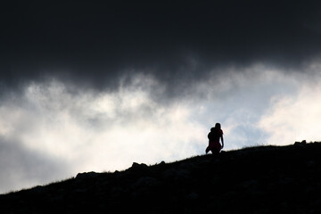 Timeless Silence &ndash; Black and White Mountain Landscape