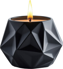 Geometric Design Scented Candle