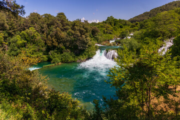 Tranquil Mountain Landscape with Water Reflections