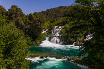 Tranquil Mountain Landscape with Water Reflections