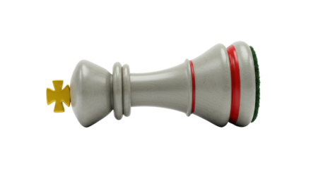 Isolated Chess King Figure