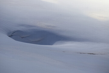 Snow-Covered Mountain Landscape in Bosnia and Herzegovina