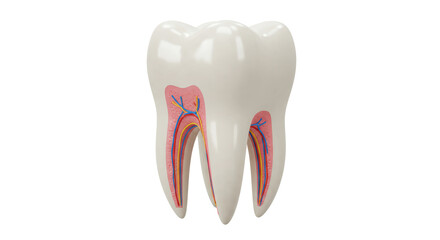 Isolated Molar tooth