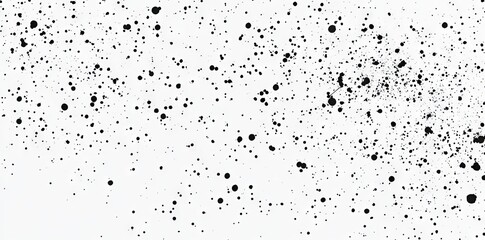 Obraz premium A textured background featuring a multitude of black speckles on a white canvas. creating a visually engaging pattern suitable for various design applications