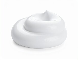 Toothpaste at white background