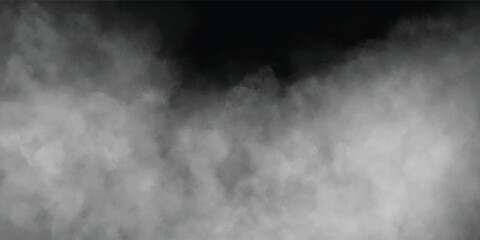 Hazy Gray Mist Overlay with Light Cloud Details

