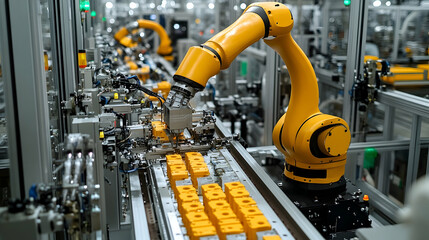 Fototapeta premium Automated production line