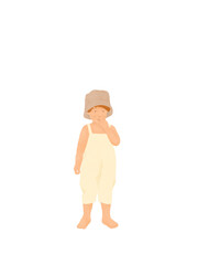innocent light skin tone Asian little boy young child in swimwear island life summertime seaside beach vibes fun playtime holiday inclusivity Children's Day childhood celebration love nature lifestyle