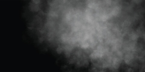Monochrome Smoke Design for Digital Background and Atmosphere

