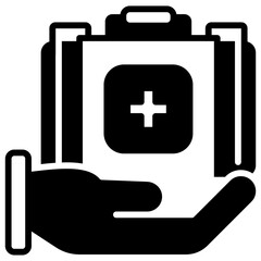 Medical Treatment outline mixed icon