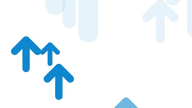 video, 4k, frecce in movimento, concetto, affari, crescita, velocit&agrave;, 